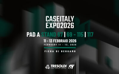 Tresoldi Metalli ti aspetta a CaseItaly Expo. Tutte le soluzioni di un centro servizio metalli al Pad A, stand 67 | 69-115 | 117.